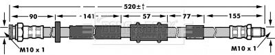 BORG & BECK Jarruletku BBH6957